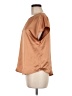 Tahari Orange Short Sleeve Top Size M - photo 5