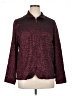 Draper's & Damon's Animal Print Burgundy Blazer Size XL - photo 1