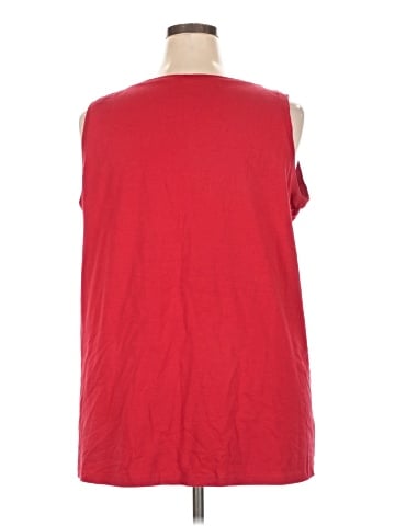 SUPREMA Essentials by Catherines Sleeveless T-Shirt (view 2)