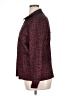 Draper's & Damon's Animal Print Burgundy Blazer Size XL - photo 5