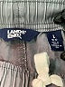 Lands' End 100% Cotton Solid Gray Cargo Shorts Size 10 - 12 - photo 3