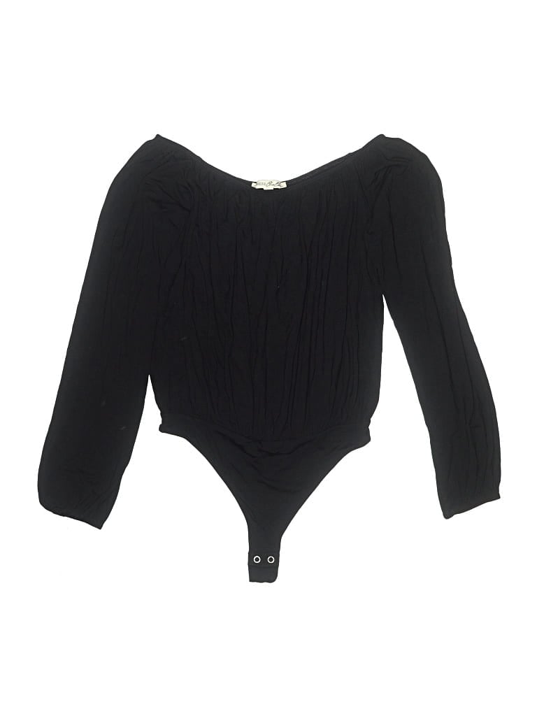 Pre-owned Express One Eleven Bodysuit In Black