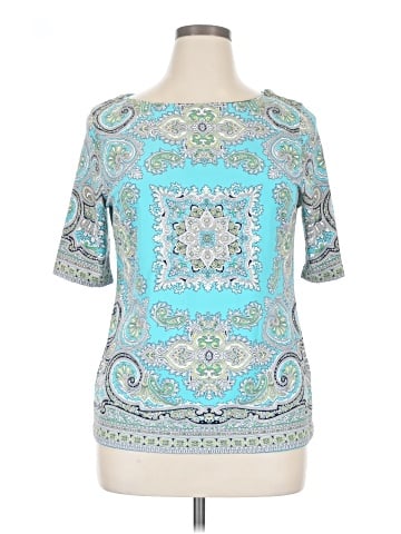 Charter Club Short Sleeve Blouse (view 1)