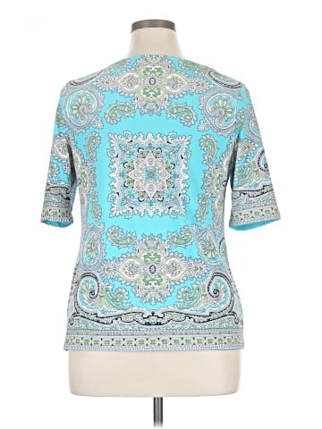 Charter Club Short Sleeve Blouse (view 2)