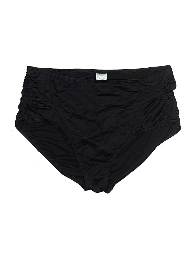 Pre-owned Kona Sol Swimsuit Bottoms In Black