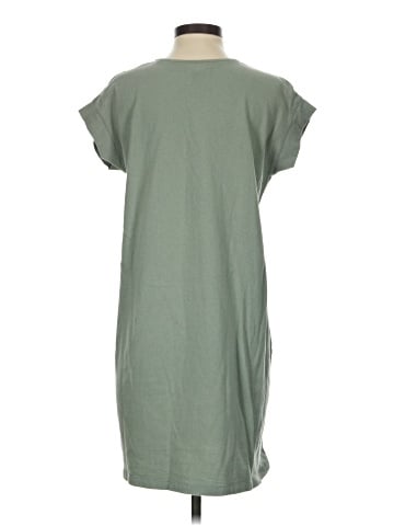 Madewell Organic Cotton Cap-Sleeve Tee Dress (view 2)