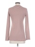 Theory Burgundy Long Sleeve Top Size S - photo 2