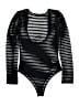 Forever 21 100% Polyester Black Bodysuit Size S - photo 1