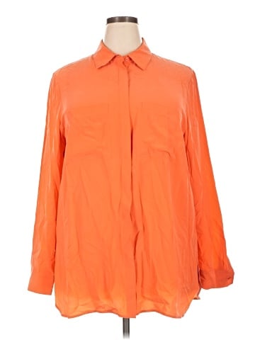 Lafayette 148 New York 3/4 Sleeve Silk Top (view 1)