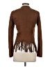 Hinge 100% Polyester Brown Jacket Size XS - photo 2
