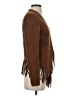 Hinge 100% Polyester Brown Jacket Size XS - photo 4