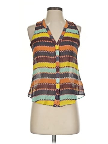 Rory Beca Sleeveless Silk Top (view 1)
