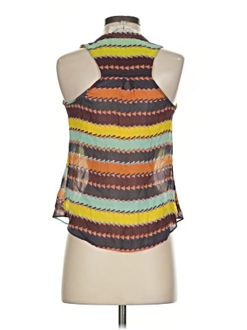 Rory Beca Sleeveless Silk Top (view 2)