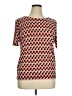 Talbots Tweed Red Short Sleeve Turtleneck Size 1X - photo 1