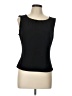 Ellen Tracy Black Sleeveless Blouse Size L - photo 1