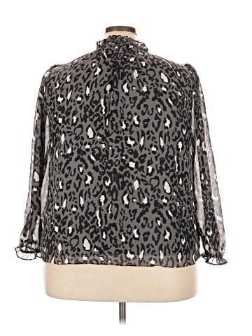 Bar III Long Sleeve Blouse (view 2)