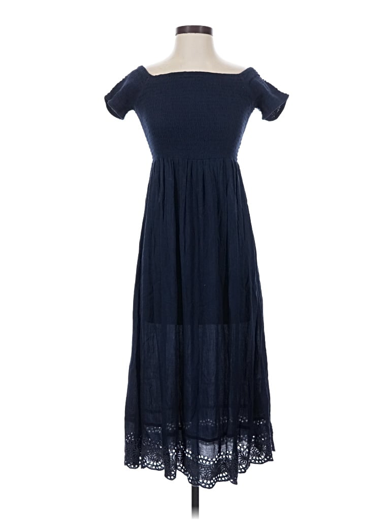 Pre-owned Roxy Casual Dress In Blue