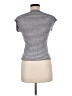 J.Crew Tweed Blue Short Sleeve Turtleneck Size M - photo 2