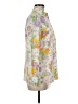 Unbranded Floral Yellow Ivory Long Sleeve Blouse Size M (estimated) - photo 4