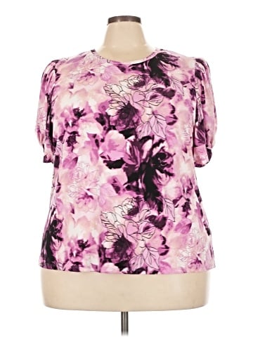 RACHEL Rachel Roy Short Sleeve Blouse (view 1)