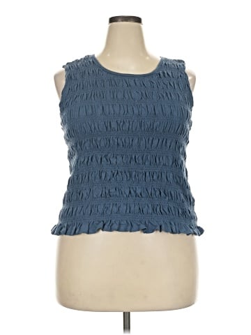 Jane and Delancey Sleeveless Blouse (view 1)