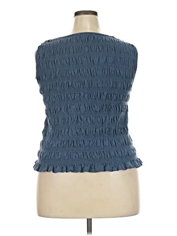 Jane and Delancey Sleeveless Blouse (view 2)