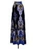 Arden B. Paisley Blue Formal Skirt Size M - photo 1