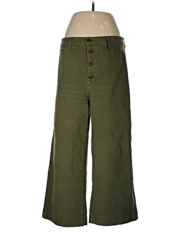 Madewell Emmett Wide-Leg Crop Pants: Button-Front Edition (view 1)