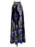 Arden B. Paisley Blue Formal Skirt Size M - photo 2