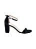 Stuart Weitzman Black Sandals Size 7 1/2 - photo 1