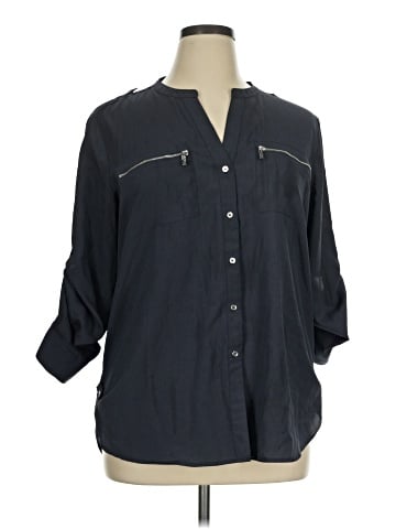 Calvin Klein 3/4 Sleeve Blouse (view 1)
