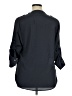 Calvin Klein 100% Polyester Gray 3/4 Sleeve Blouse Size XL - photo 2