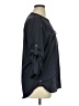 Calvin Klein 100% Polyester Gray 3/4 Sleeve Blouse Size XL - photo 4