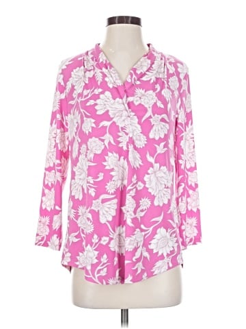 JM Collection 3/4 Sleeve Blouse (view 1)