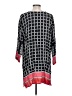 Assorted Brands Paisley Black Casual Dress Size L - photo 2