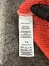 Splendid Color Block Orange Pullover Sweater Size 7 - 8 - photo 4