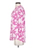 JM Collection Floral Pink 3/4 Sleeve Blouse Size S - photo 5