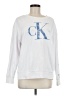 CALVIN KLEIN JEANS White Sweatshirt Size M - photo 1