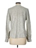 Nic + Zoe Silver Pullover Sweater Size L - photo 2