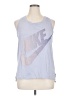 Nike 100% Cotton Blue Tank Top Size XL - photo 1