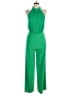 Alice + Olivia 100% Polyester Solid Green Jumpsuit Size 8 - photo 1