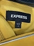 Express Solid Yellow Casual Skirt Size 4 - photo 4
