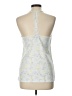 Nanette Lepore Silver Sleeveless Blouse Size L - photo 2