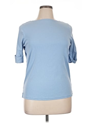 Lauren by Ralph Lauren 3/4 Sleeve Top (view 1)