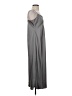 J.Crew 100% Polyester Solid Gray Casual Dress Size 4 - photo 4