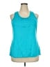 Danskin Now 100% Polyester Teal Active Tank Size XXL - photo 1