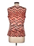 NY Collection Orange Sleeveless Top Size L - photo 2