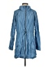 Athleta 100% Tencel Blue Raincoat Size S - photo 1