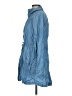 Athleta 100% Tencel Blue Raincoat Size S - photo 5
