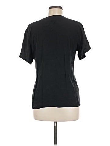 Marguerite Li Short Sleeve Silk Top (view 2)